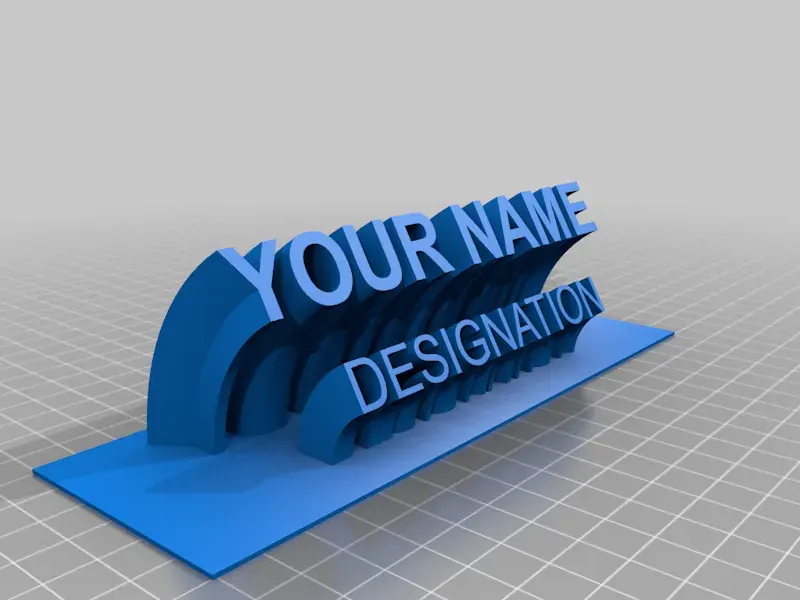 3D-printed-Name-Plate