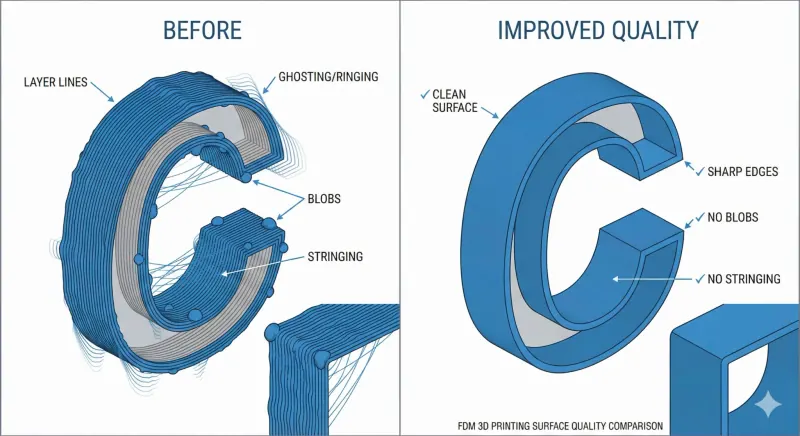 Print Quality Problems Diagram