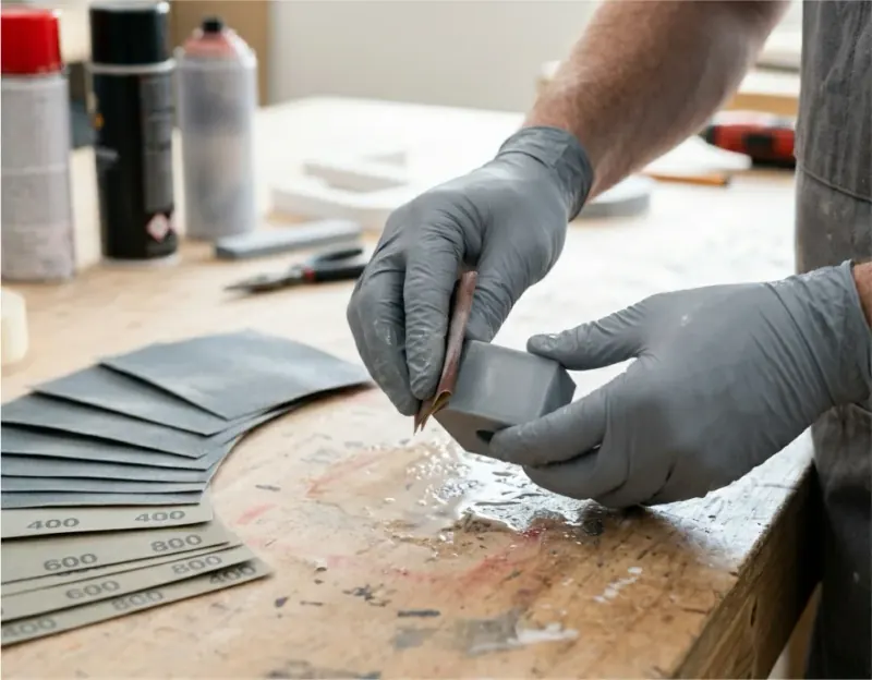Step 2 - Sanding